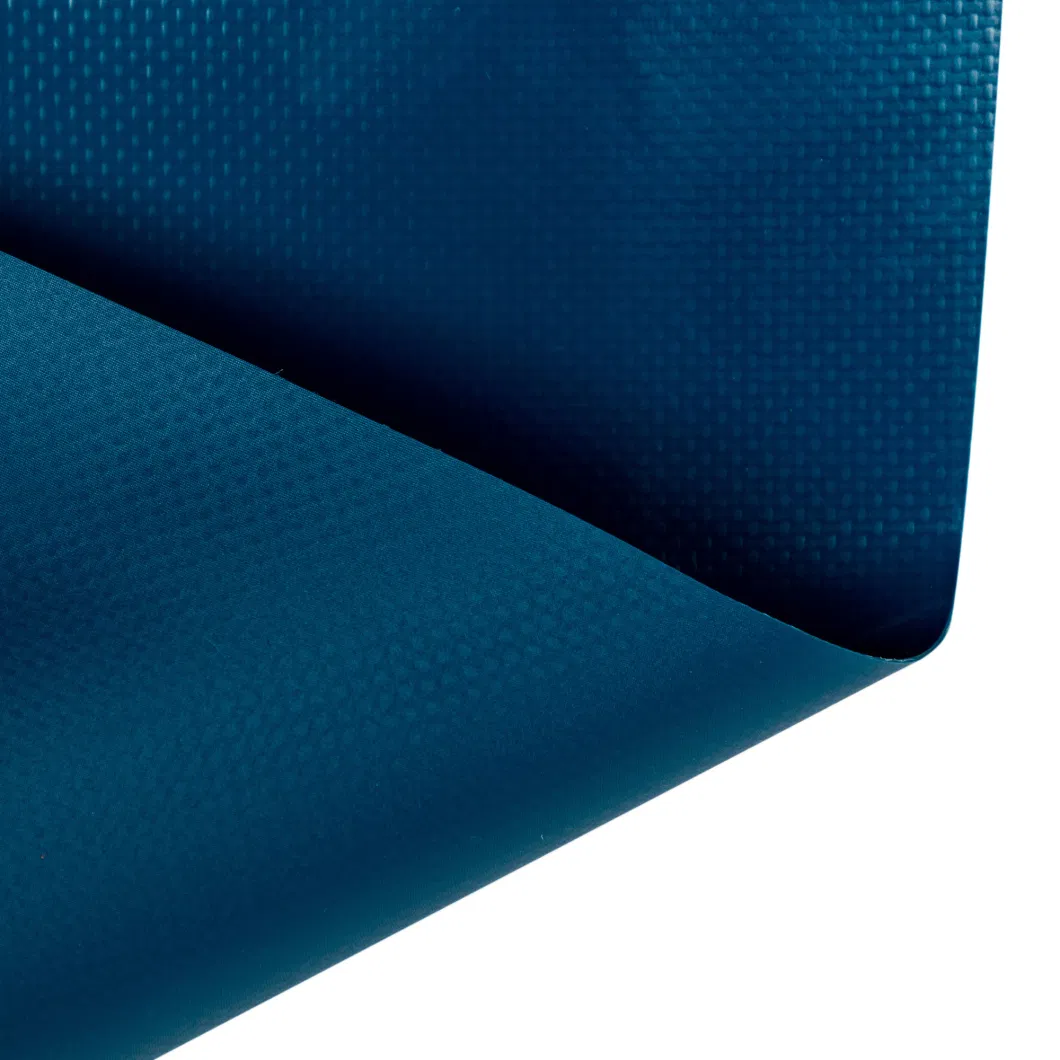 Jtx Customized Waterproof White Color PVC Tarpaulin Fabric