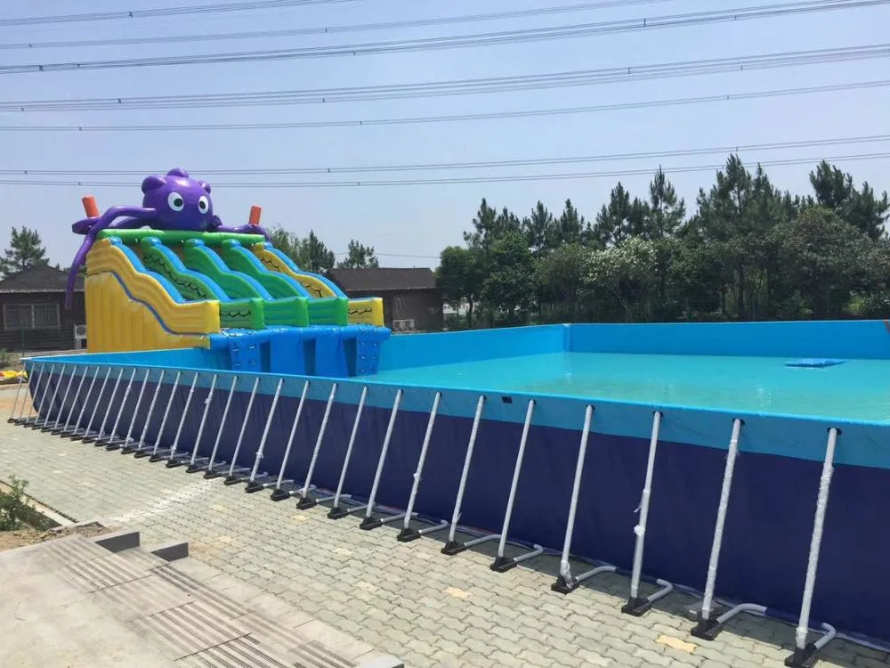 Jtxt01 610GSM PVC Tarpaulin Foil Coated Roll for Swimming Pool