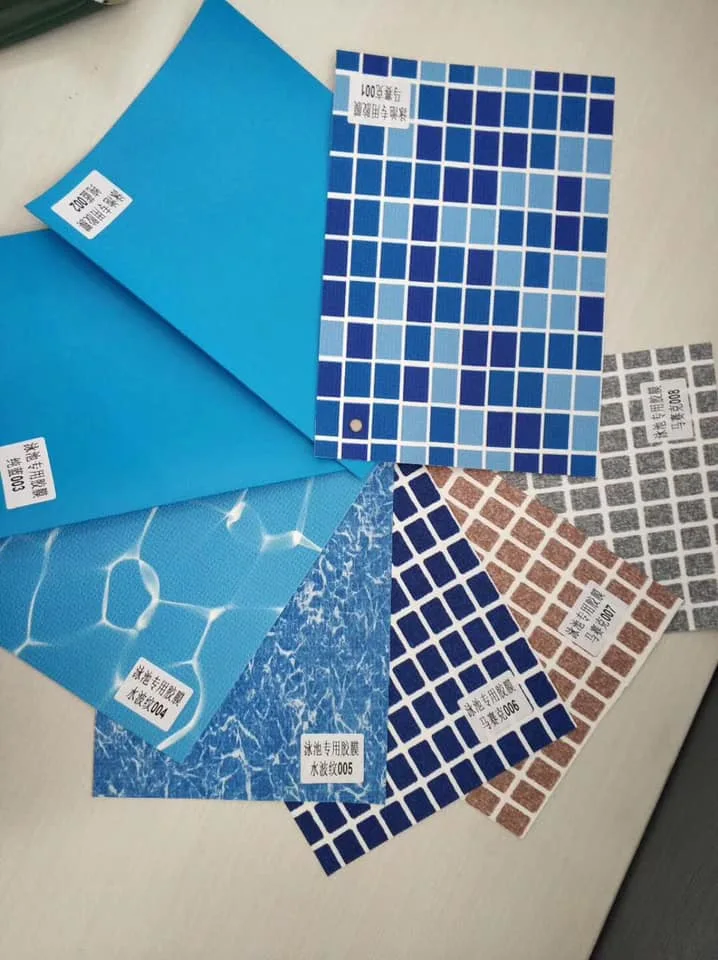 Waterproof Outdoor Blue Color PVC Tarpaulin for Swimming Pool Cover