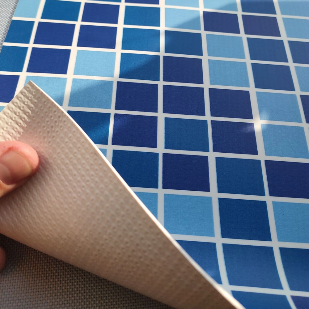 Waterproof Outdoor Blue Color PVC Tarpaulin for Swimming Pool Cover